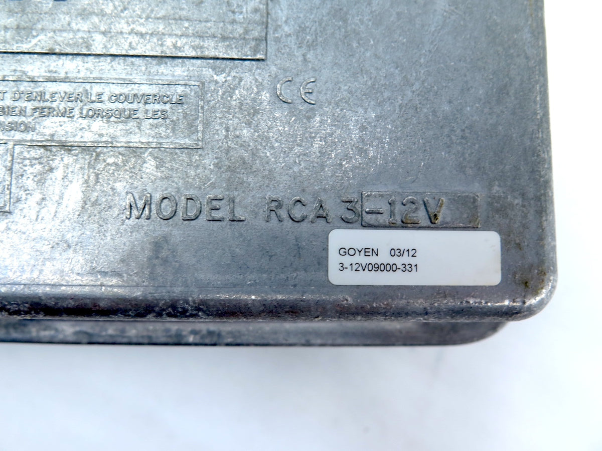 Goyen 3-12V09000-331 / RCA 3-12V NEMA 4 Enclosure Pilot Valve - Advance Operations