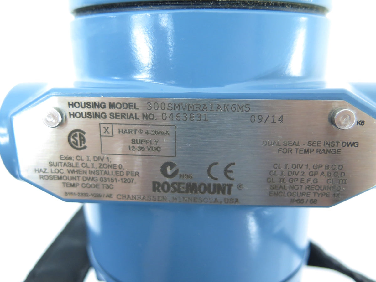 Rosemount 300SMVMRA1AK6M5 Pressure transmitter - Advance Operations