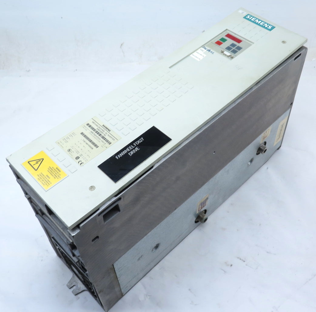 Siemens 6SE7023-4TC51-1AA1-Z Simovert MC DC Inverter 650Vdc 3Ph Water Cooled - Advance Operations