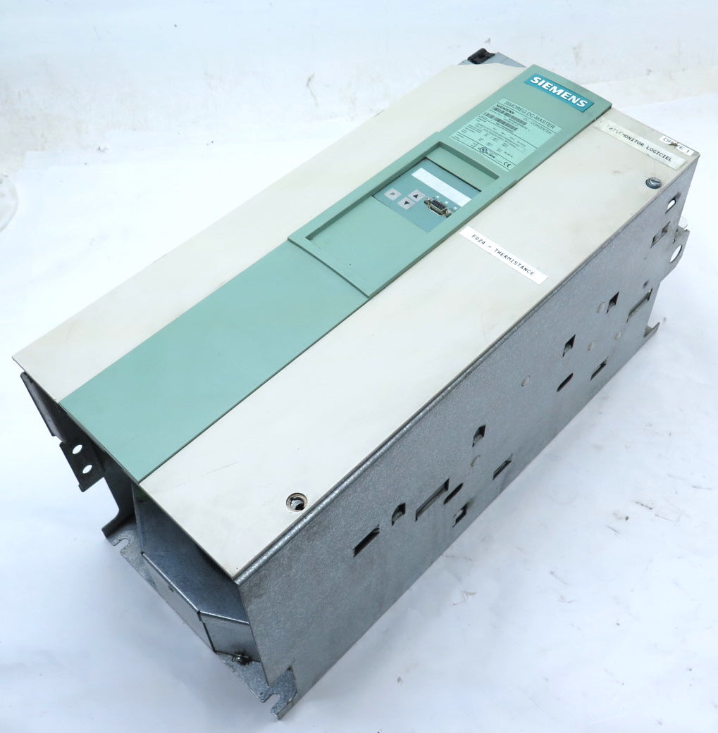 Siemens 6RA7082-6FV62-0-Z DC-Converter / Simoreg DC-Master Cracked Cover - Advance Operations