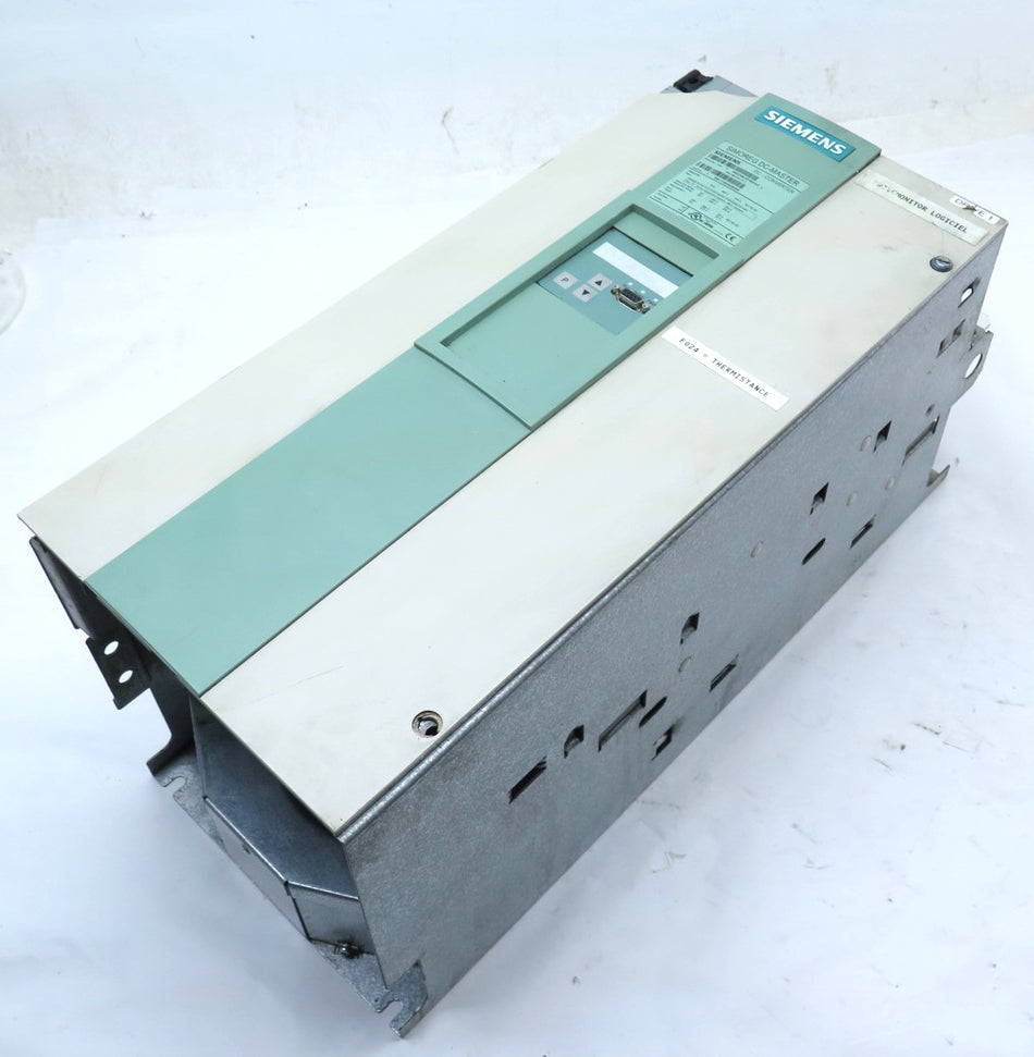 Siemens 6RA7082-6FV62-0-Z DC-Converter / Simoreg DC-Master Cracked Cover - Advance Operations
