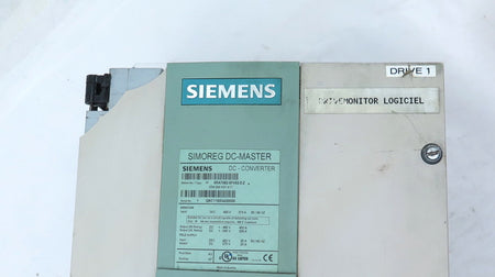 Siemens 6RA7082-6FV62-0-Z DC-Converter / Simoreg DC-Master Cracked Cover - Advance Operations