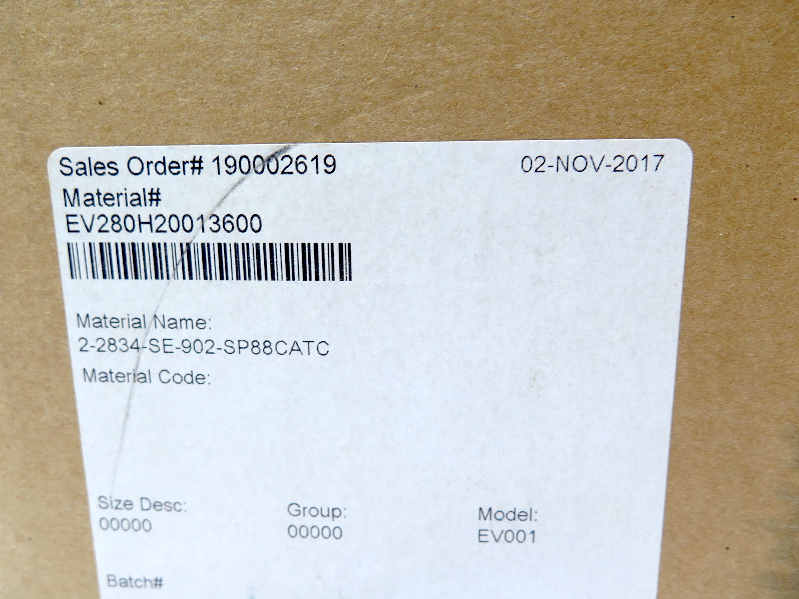 ITT 2-2834-SE-902-SP88CATC Diaphragm Valve 2" IPS-283415 NEW SEALED BOX - Advance Operations