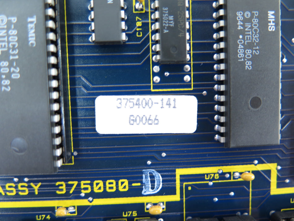 Videojet 375400-141 G0066B Control Board MINT CONDITION - Advance Operations