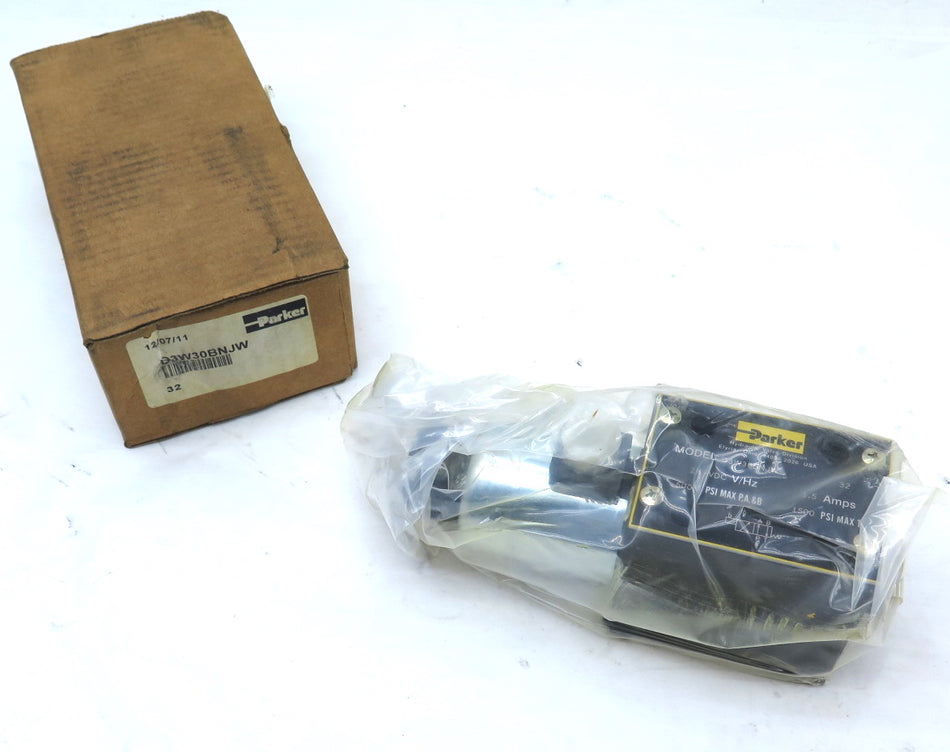 Parker D3W30BNJW Hydraulic Valve  24Vdc 1.5A 5000PSI - Advance Operations