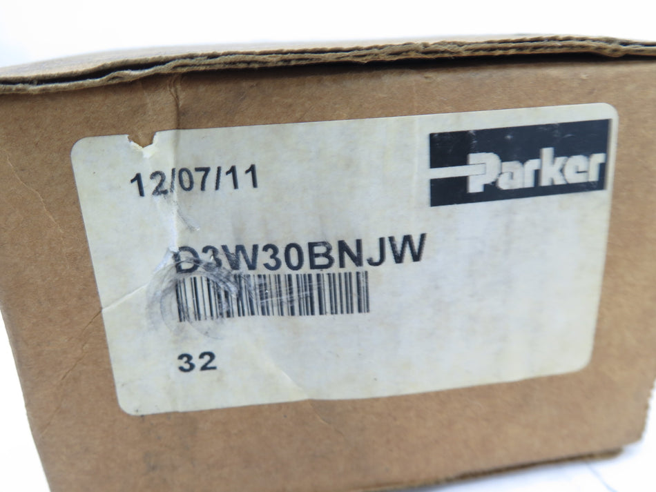 Parker D3W30BNJW Hydraulic Valve  24Vdc 1.5A 5000PSI - Advance Operations