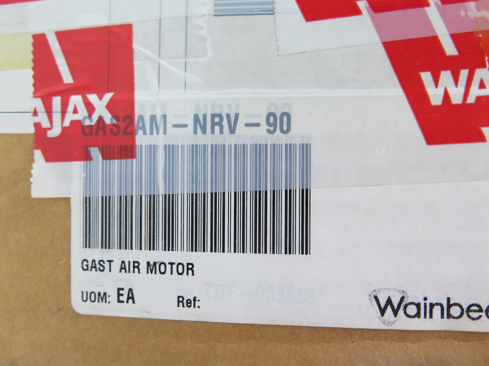 Gast / Wainbee GAS2AM-NRV-90 / 2AM-NRV-90 Air Motor - Advance Operations