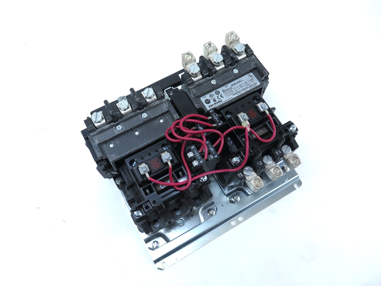 Allen-Bradley 505-COD-23 Size 2 Reversing Starter 120Vac Coil Ser.C - Advance Operations