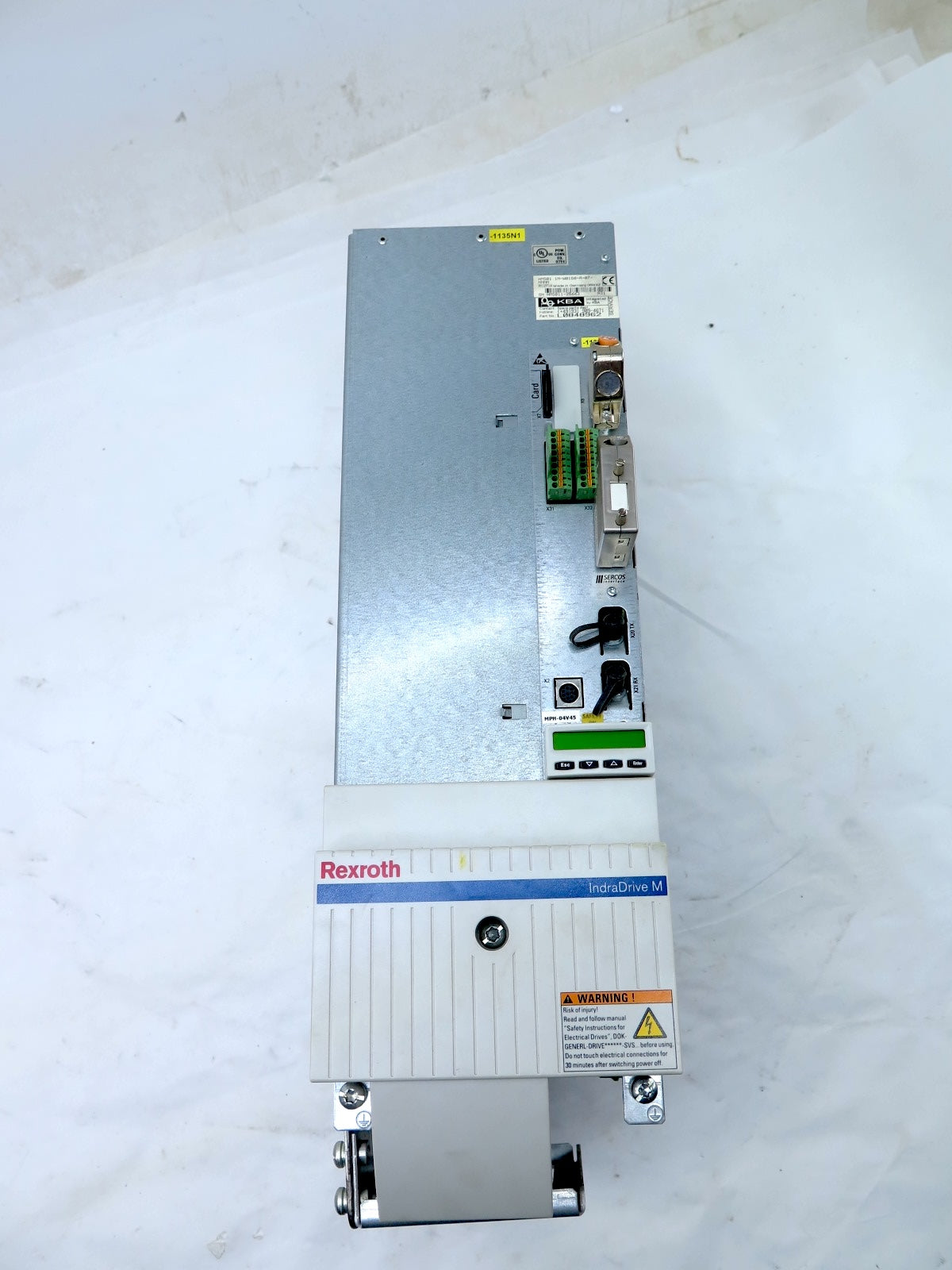 Rexroth Indramate HMS01.1N-W0150-A-07-NNNN Axis Inverter Servo Drive - Advance Operations