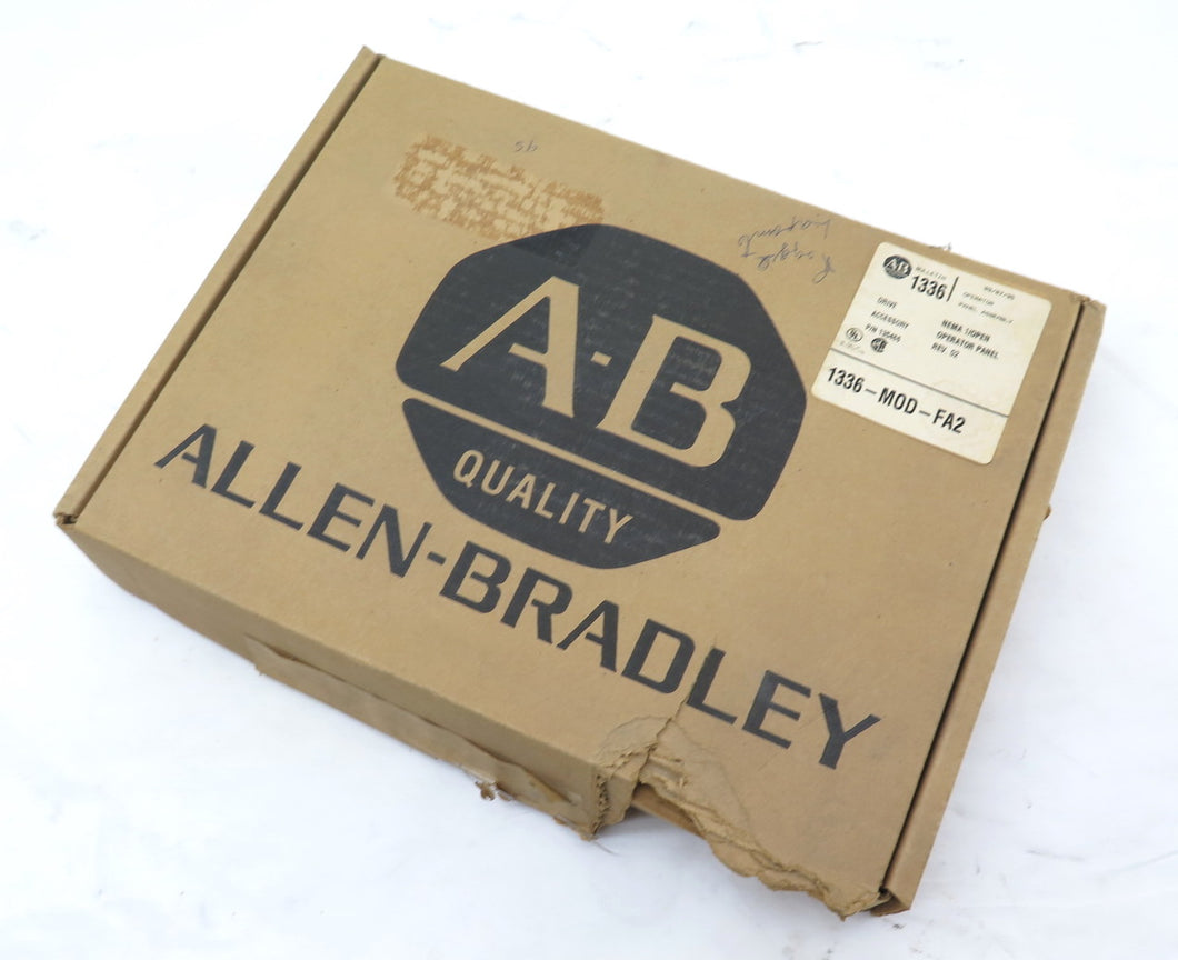 Allen-Bradley 1336-MOD-FA2 NEMA 1/OPEN Operator Panel Rev.02 - Advance Operations