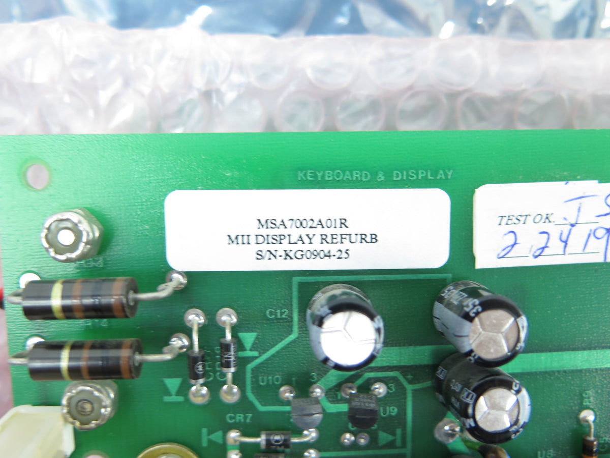 Belco MSA7002A01 / R Display Board - Advance Operations