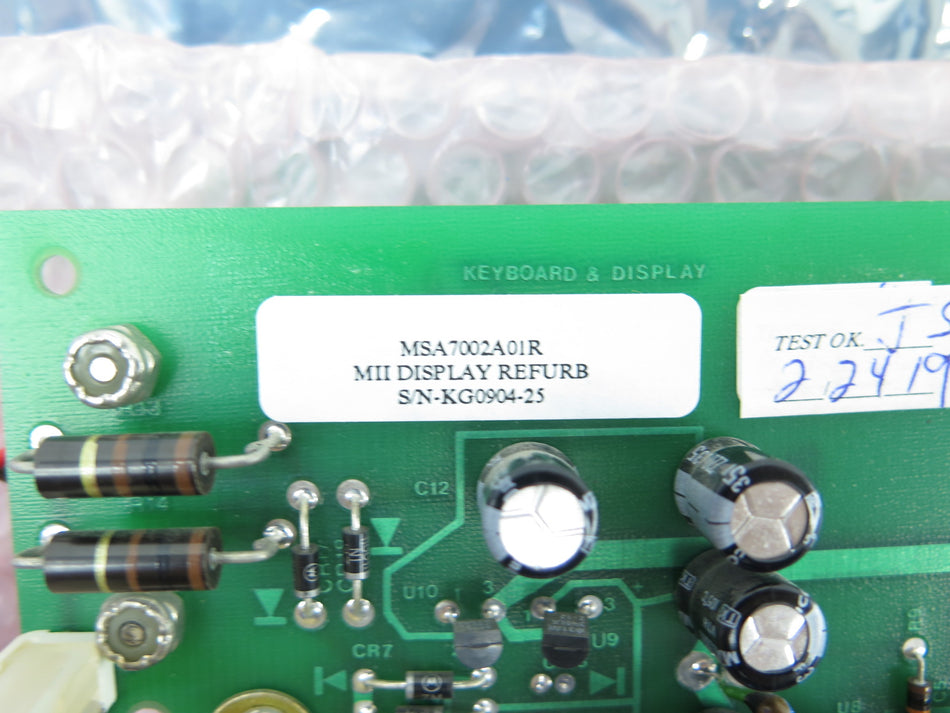 Belco MSA7002A01 / R Display Board - Advance Operations