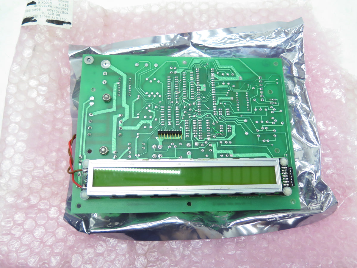 Belco 080 MSA7002A01 AAS Control & Display Board - Advance Operations