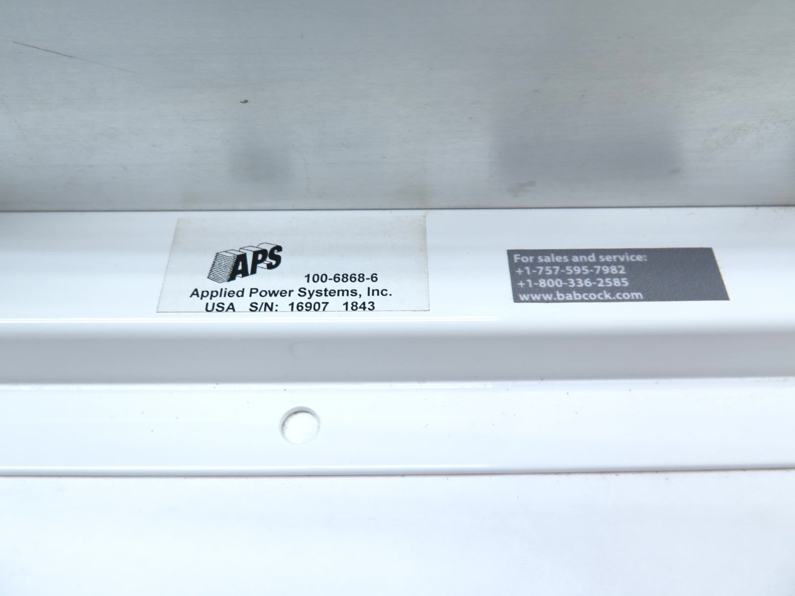 Applied Power Systems 100-6868-6 / CAP-AC2-4C20 Voltage Controller - Advance Operations