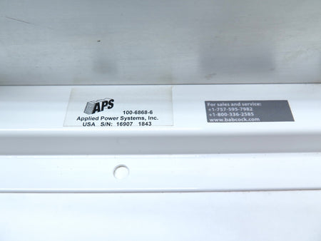 Applied Power Systems 100-6868-6 / CAP-AC2-4C20 Voltage Controller - Advance Operations