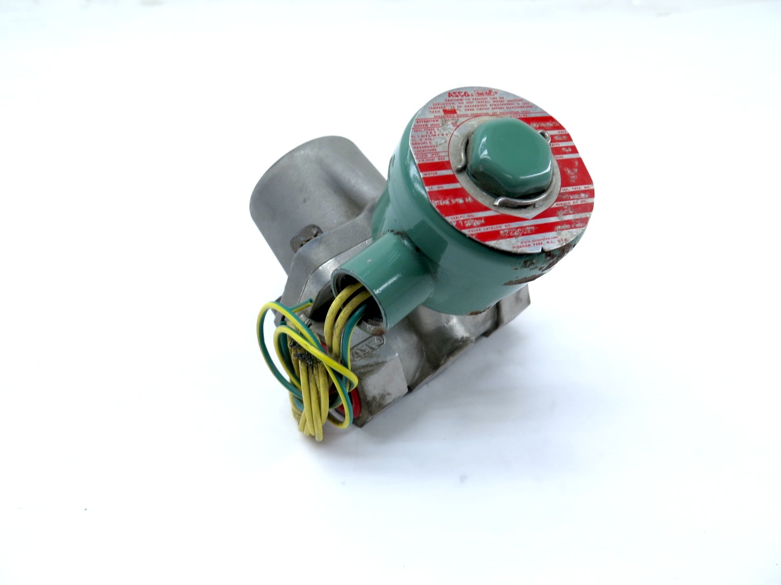 Asco Red Hat 8222C027 Solenoid Valve 120Vac  1" NEW OLD STOCK - Advance Operations