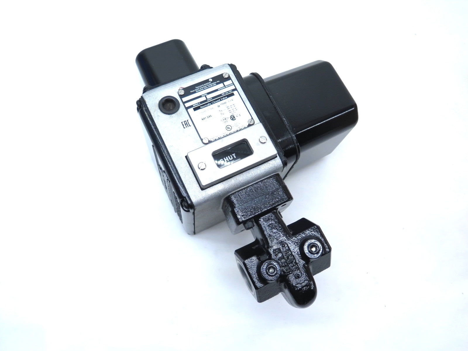 Honeywell / Fives North American 1.25" 1519-2 / 125SNA11 Natural Gas Valve - Advance Operations