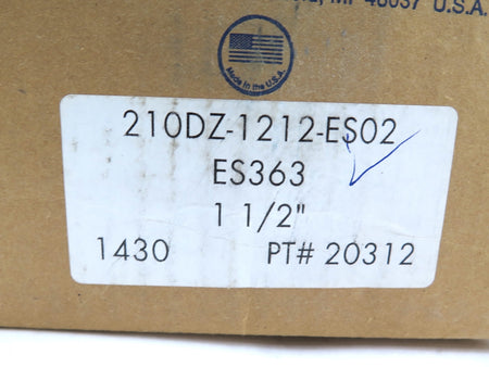 Maxitrol 210DZ-1212 / 210DZ-1212-ES02 ES363 Pressure Regulator 1 1/2" - Advance Operations