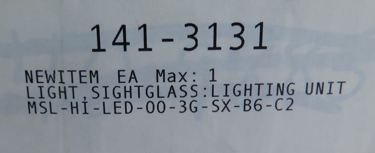Papailias MSL-HI-LED-00-3G-SX-B6-C2 Light / Sightglass Unit High Intensity LED - Advance Operations