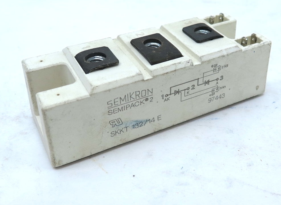 Semikron SKKT 132/14E Semipack 2 Power Module – Advance Operations
