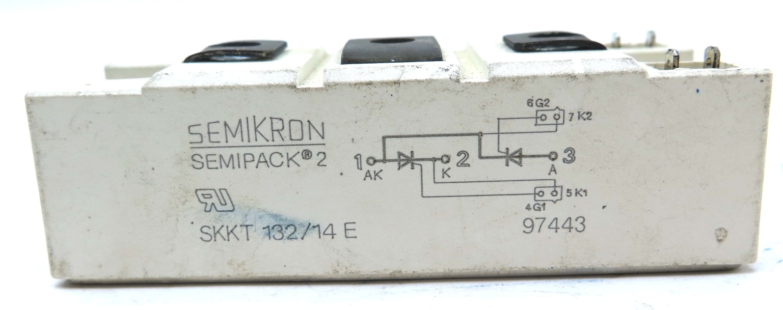 Semikron SKKT 132/14E Semipack 2 Power Module - Advance Operations