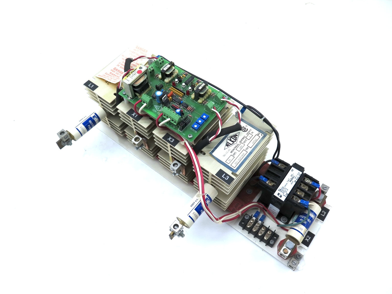 Elkon SD1-Z2F2A6F SCR Assembly 3 Phase 3 Wire 70A - Advance Operations
