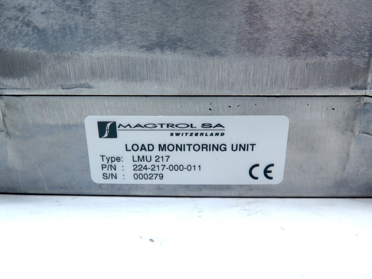 Magtrol LMU 217 / 224-217-000-011 Load Monitoring Unit - Advance Operations