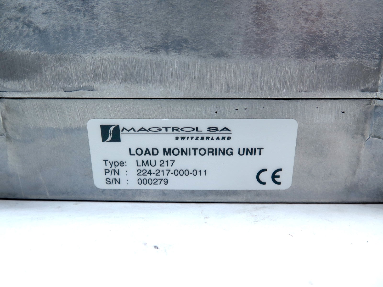 Magtrol LMU 217 / 224-217-000-011 Load Monitoring Unit - Advance Operations