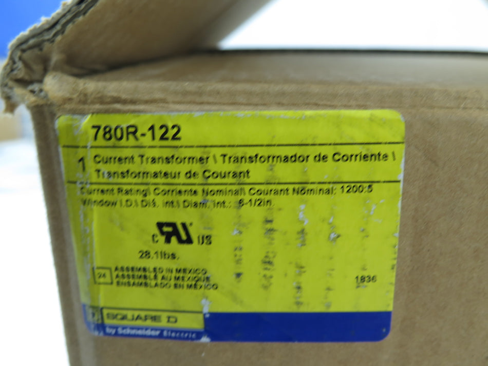 Schneider / Square D 780R-122 Current Transformer 1200:5 Ratio - Advance Operations