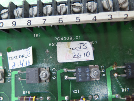 Belco PC4009-01 Interface Control Board - Advance Operations
