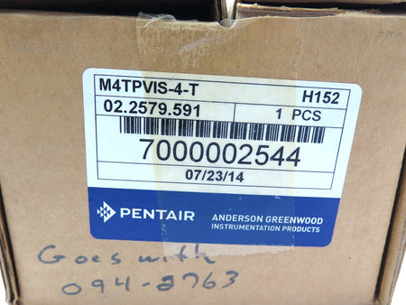 Pentair M4TPVIS-4-T Pneumatic Manifold Stainless Steel 6000PSI - Advance Operations