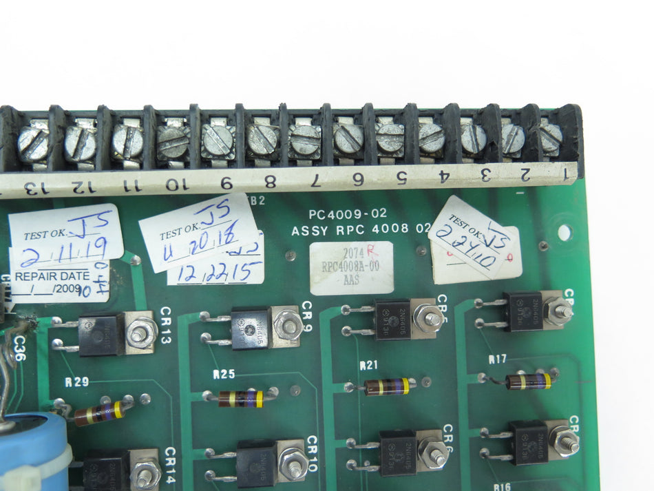 Belco RPC-4008-02 PC BOARD Rapper Drive - Advance Operations