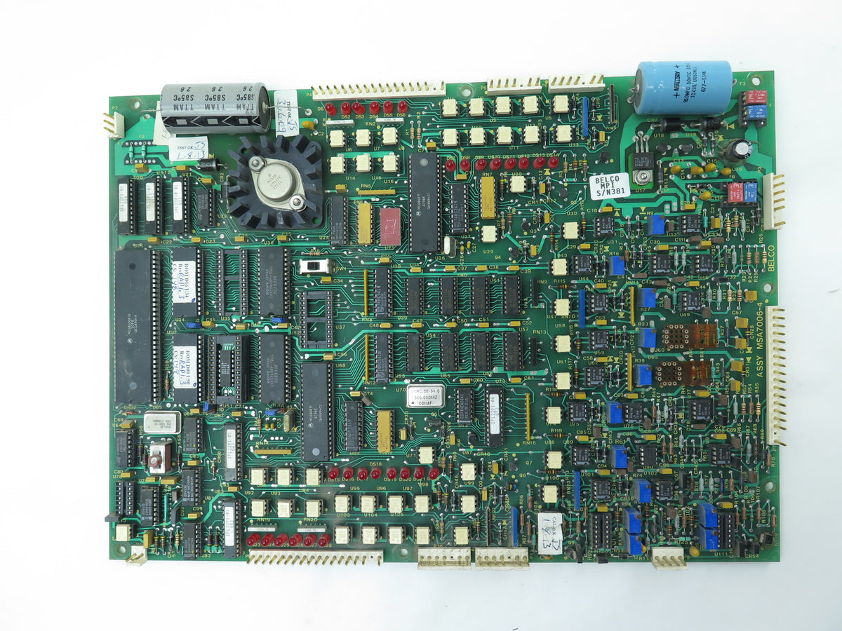 Belco PC7008-4 II Microprocessor Board / Control Board - Advance Operations