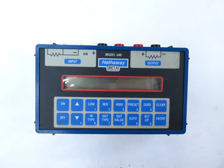 Hathaway Beta 540 Temperature Calibrator - Advance Operations