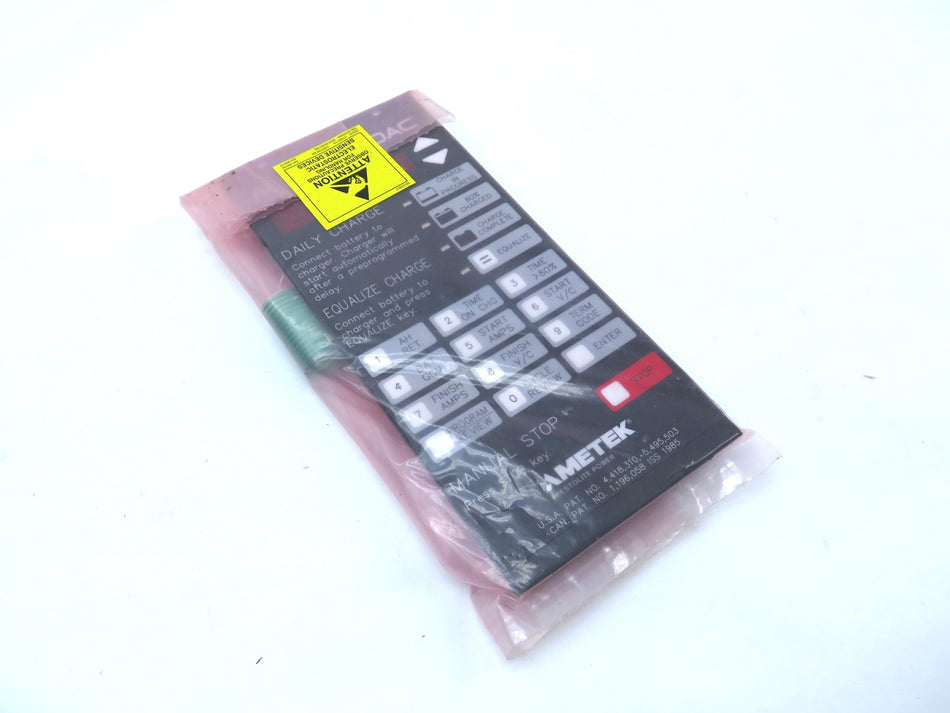 Ametek AC2000 Battery Charger Interface Assembly 196162-001 / 192819A-001 - Advance Operations