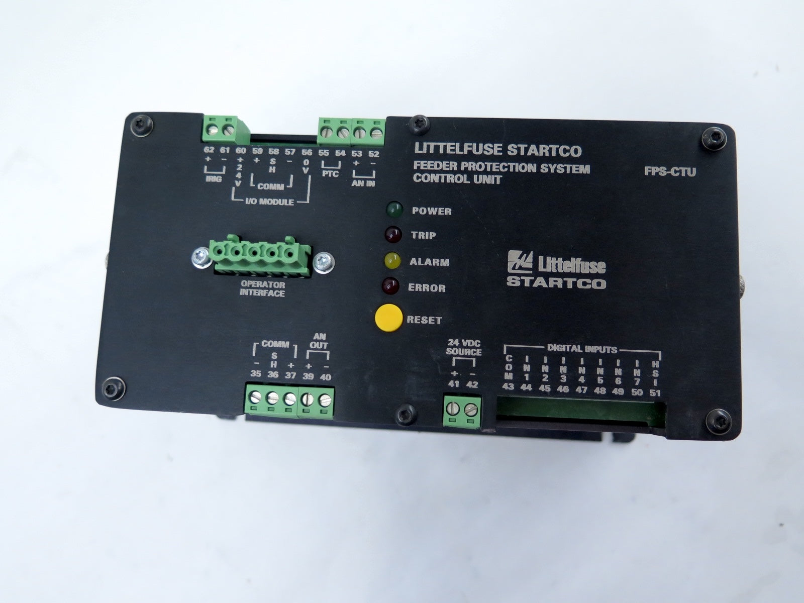 Littelfuse FPS-CTU-01-00 Feeder Protection System Control Unit - Advance Operations