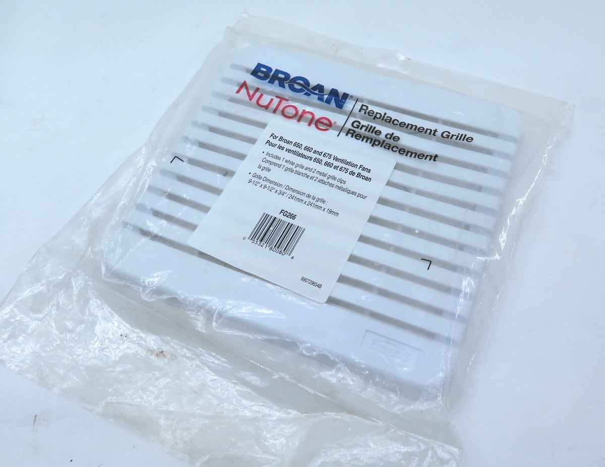 Broan Nutone Replacement Grille FG266 - Advance Operations