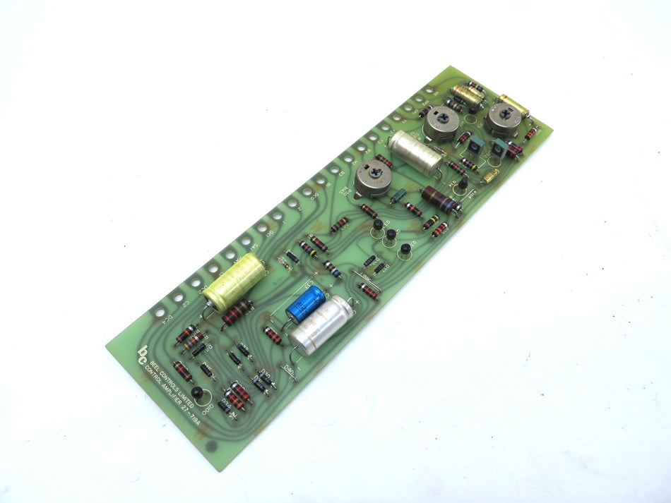 Beel Controls 27-719A Amplifier Card - Advance Operations