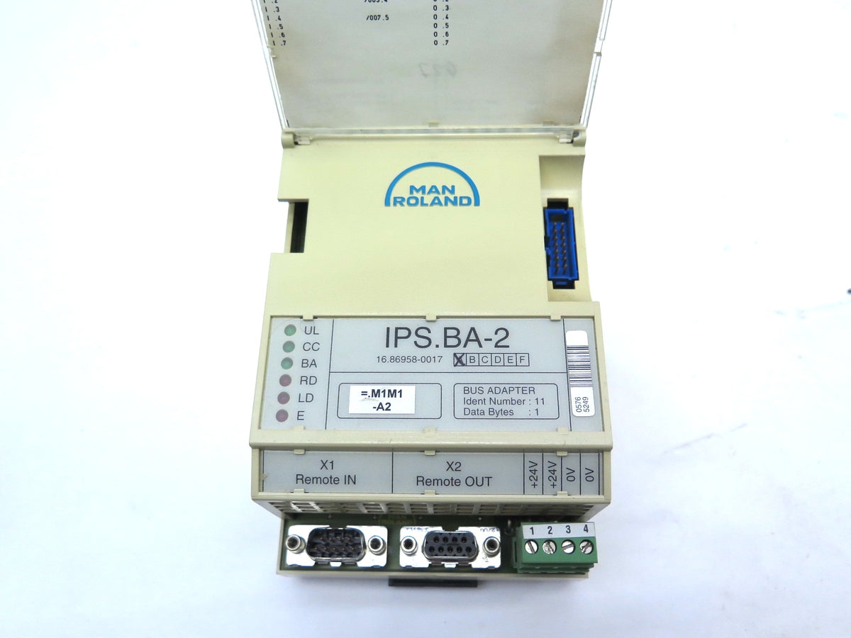 Man Roland 16.86958-0017 Bus Adapter Module - Advance Operations