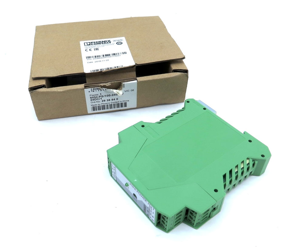 Phoenix Contact Mini-PS/100-240AC/24DC/1 Power Supply - Advance Operations