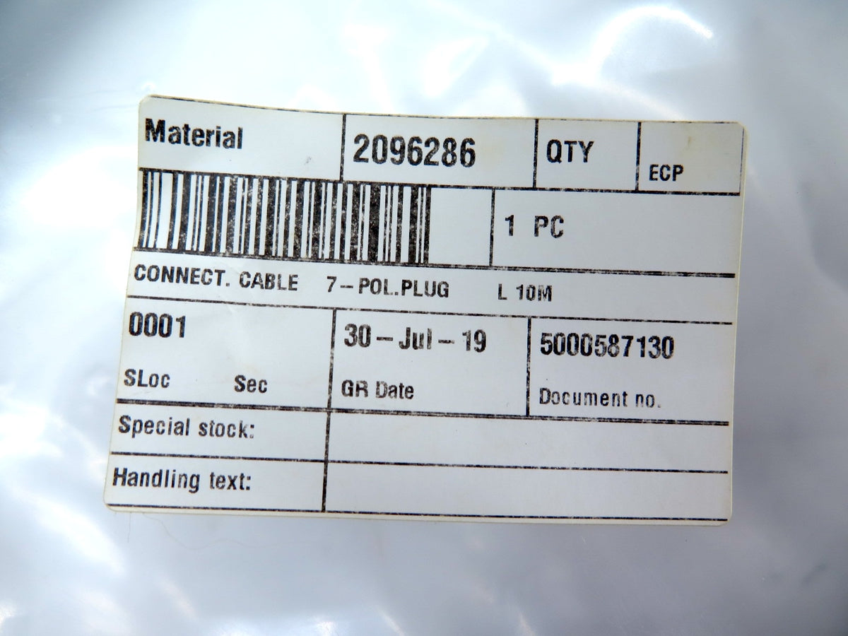 Sick 2096286 Cable Assembly 7-POL.PLUG L 10M - Advance Operations