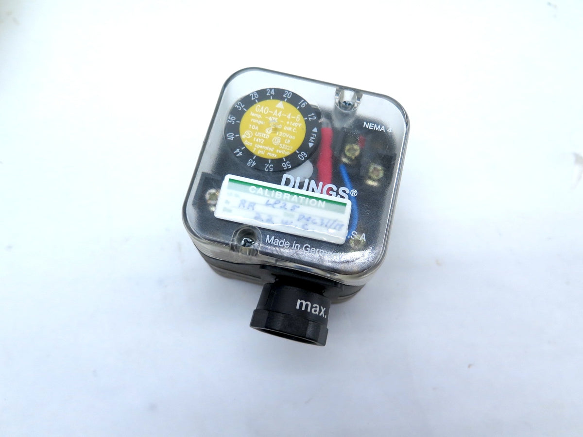 Dungs 217-092A / GAO-A4-4-5 Pressure Switch 2"-20"WC - Advance Operations