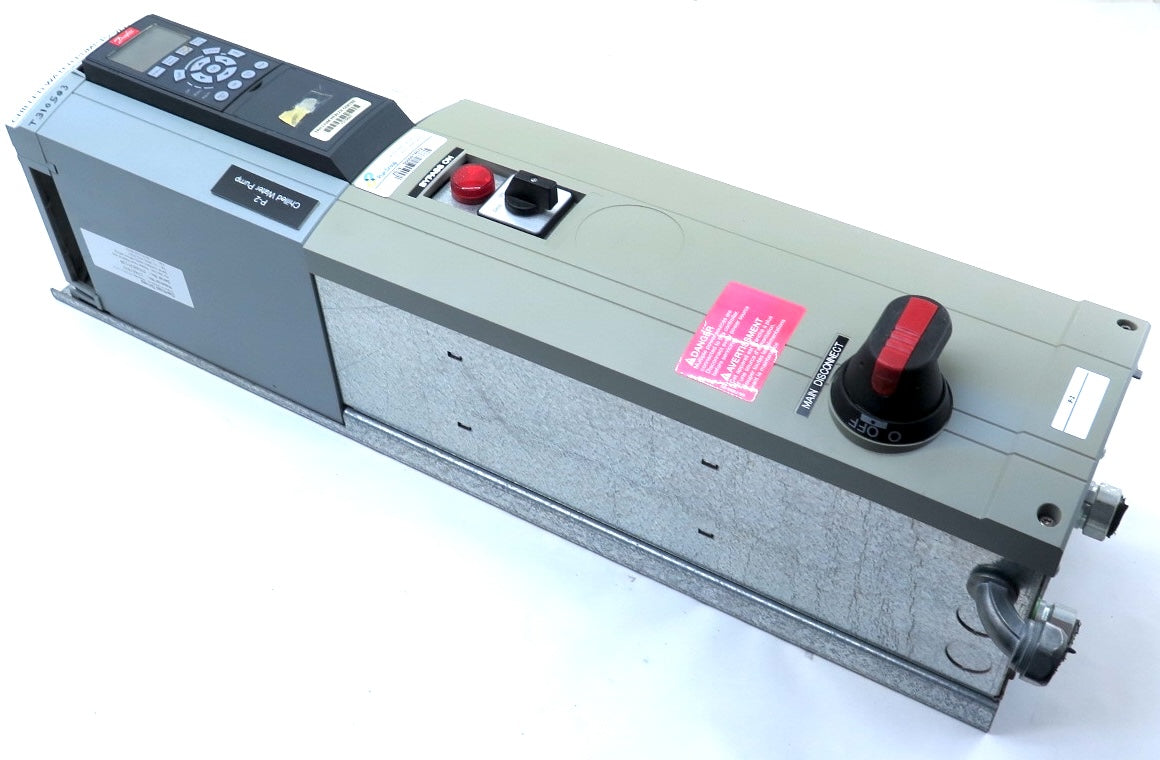 Danfoss 174Z1937 VLT HVAC Drive 10HP Type 1 3 Contactor Vertical Bypass - Advance Operations