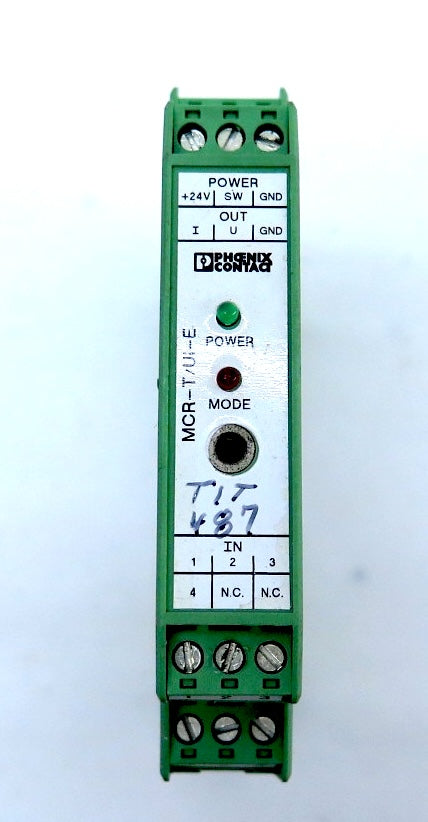 Phoenix Contact 28 14 11 3 / MCR-T/UI-E Temperature Transducer - Advance Operations