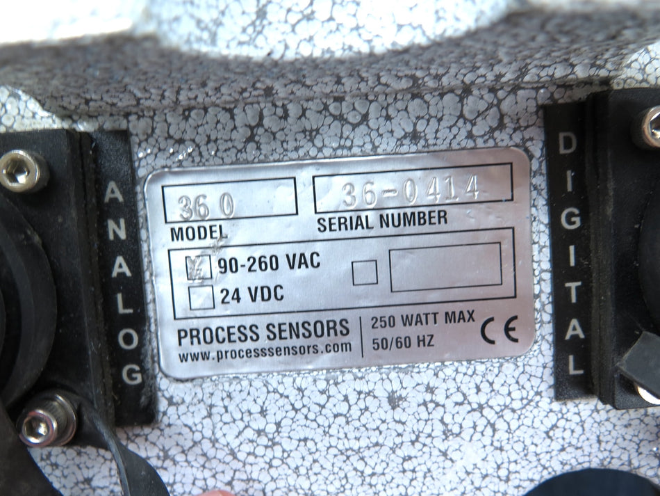 Process Sensor Corporation MCT-360-NIR Transmitter - Advance Operations