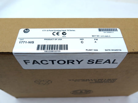 Allen-Bradley 1771-NIS High Resolution Isolated Analog Input Module SEALED - Advance Operations