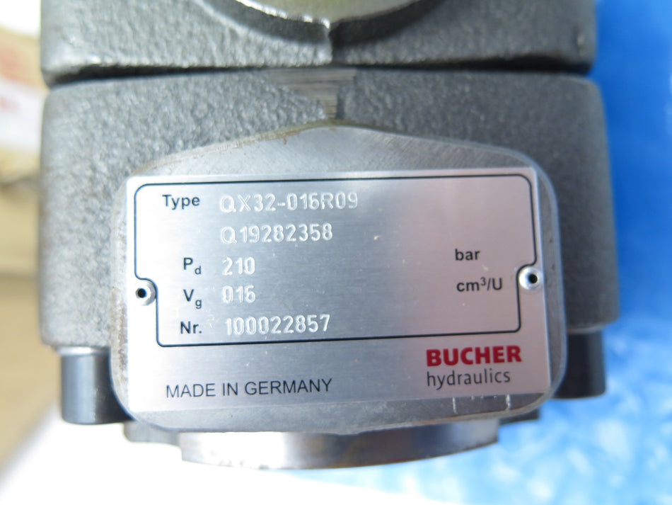 Bucher QX32-016R09 Hydraulic Internal Gear Pump Q19282358 - Advance Operations