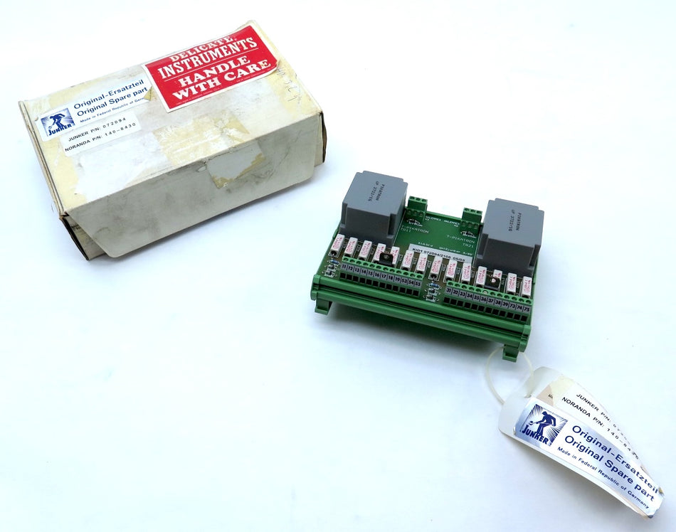 Junker 072094 Pulse Transformer Card Module 140-8430 OEM PARTS - Advance Operations