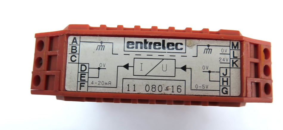 Entrelec 11 080-16 Control Board - Advance Operations