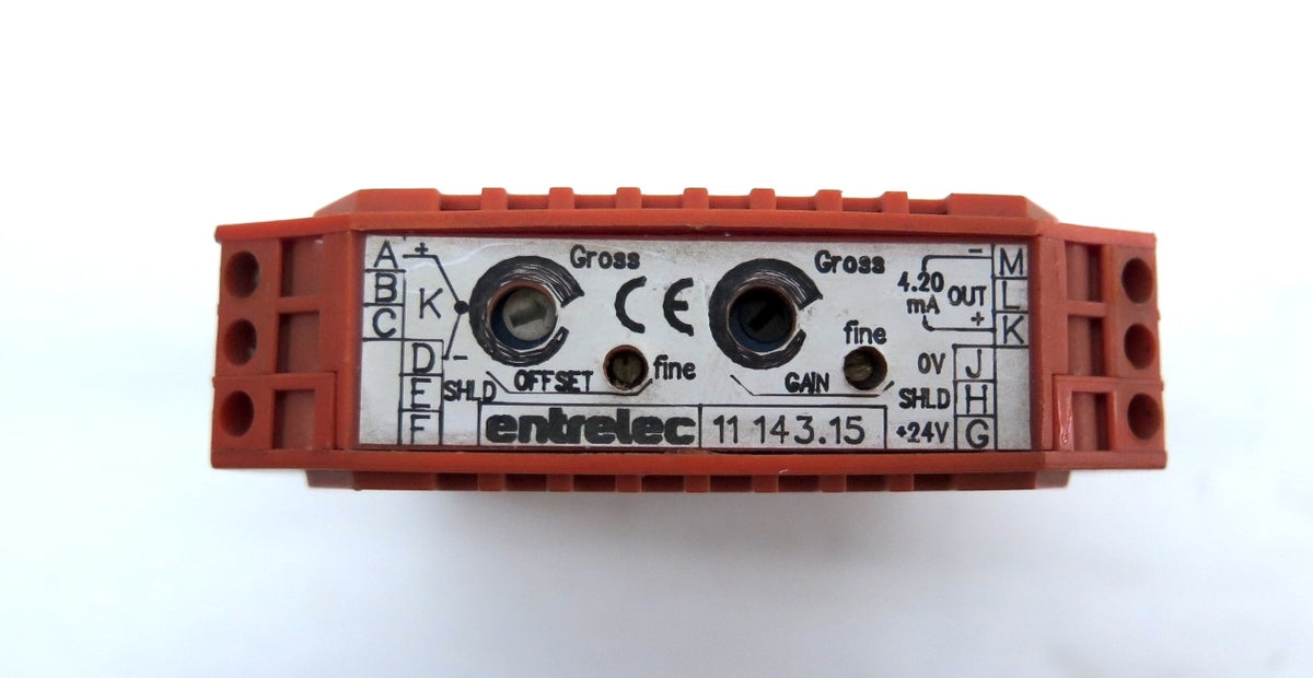 Entrelec 11 143.15 Control Module - Advance Operations